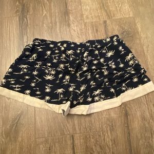 En Crème mini shorts